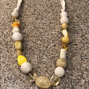 Chico’s Beaded Necklace- Yellow